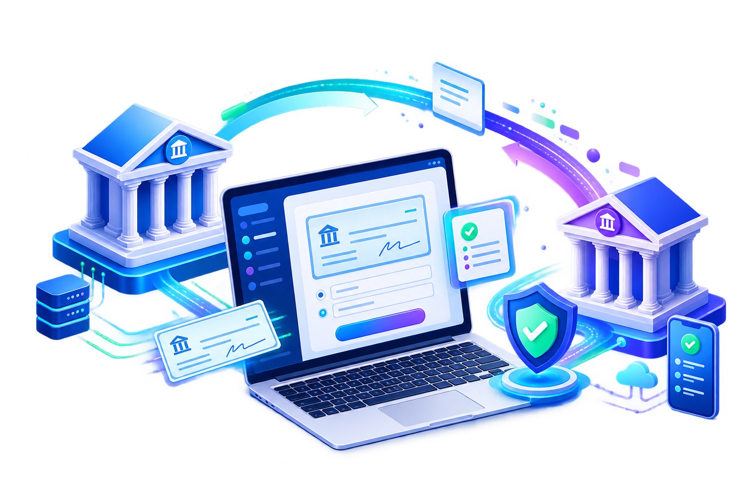 High-risk eCheck processing gateway and bank-payment technology