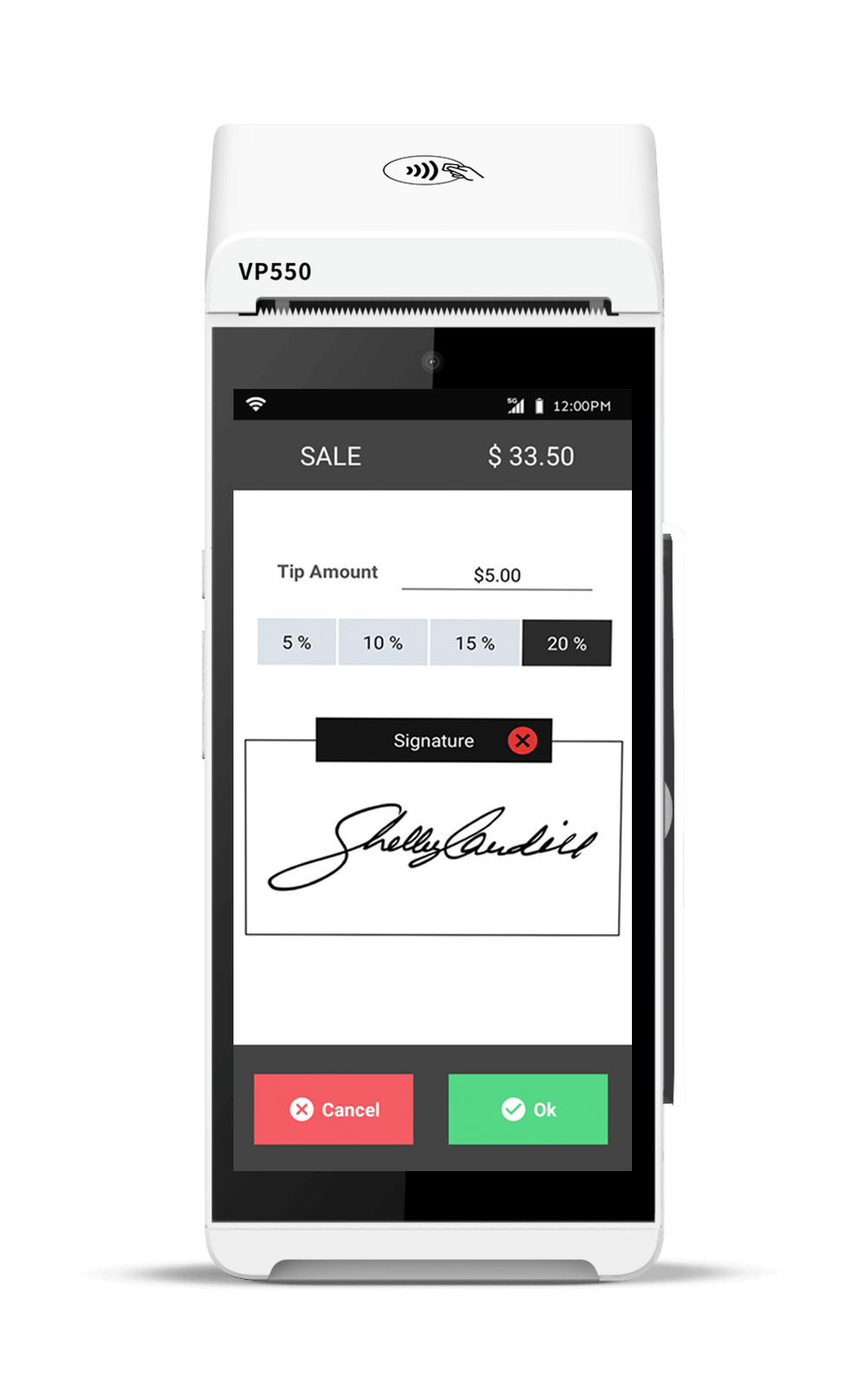 Valor PayTech VP550